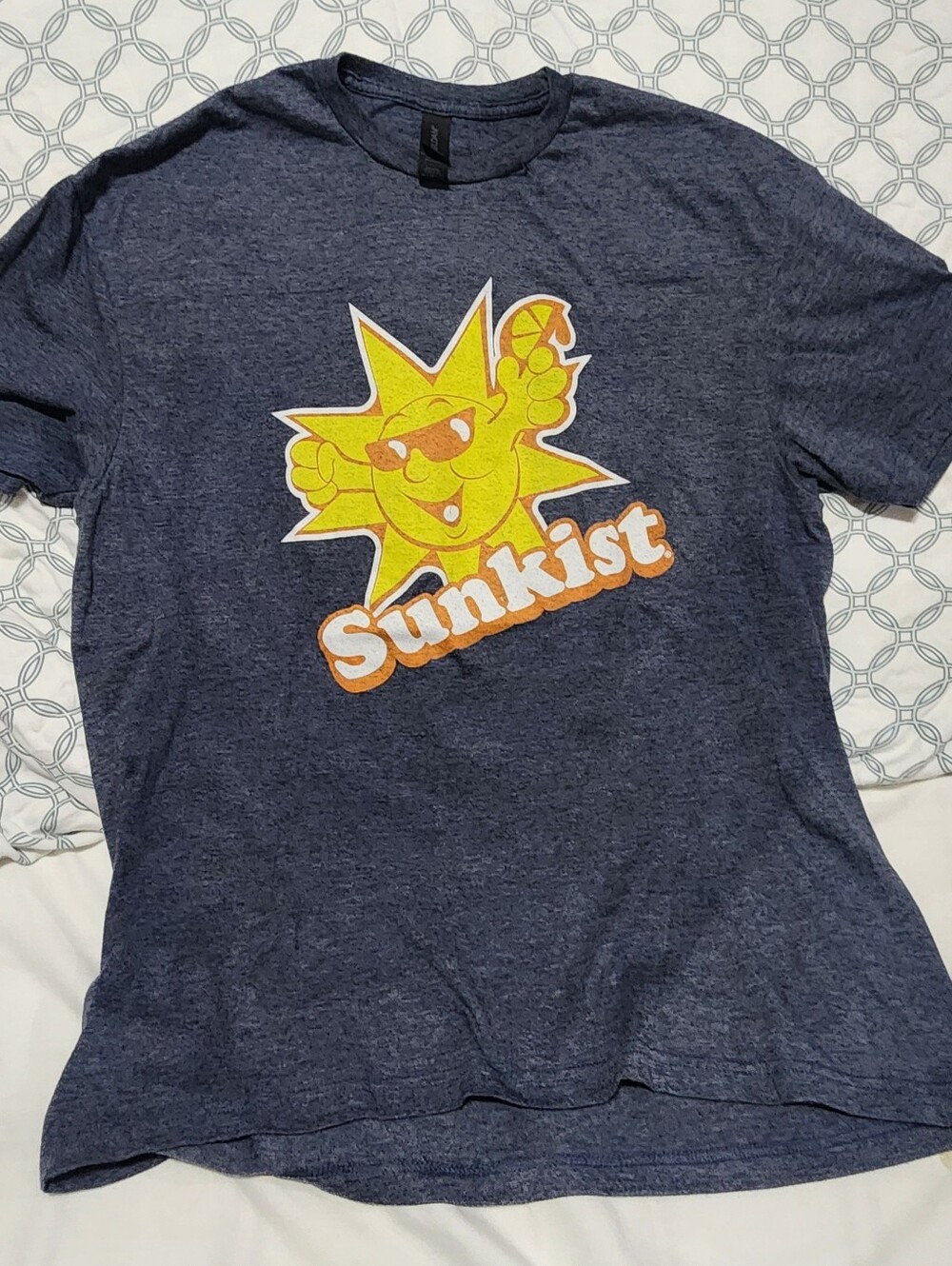 Sunkist NAVY T-Shirt, XL